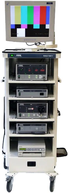 Karl Storz laparoscopy equipment at Dhande Hospital